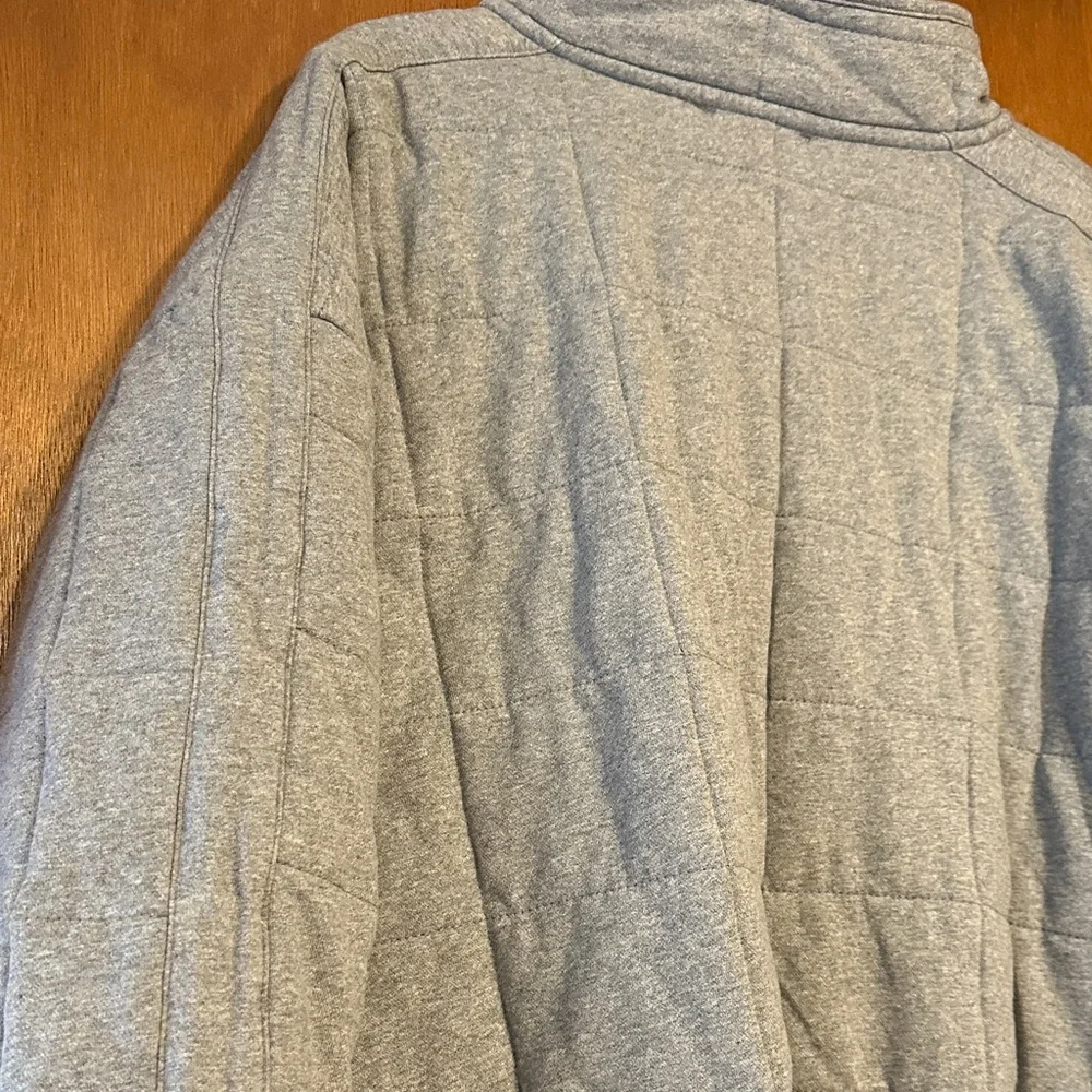 Aemi + Co Dixie Quilted Jacket in Grey – Size Large - Picture 5 of 8